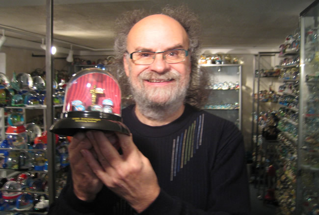 Meine 8000. Schneekugel